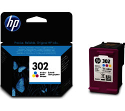 HP 302 Tri-colour Ink Cartridge